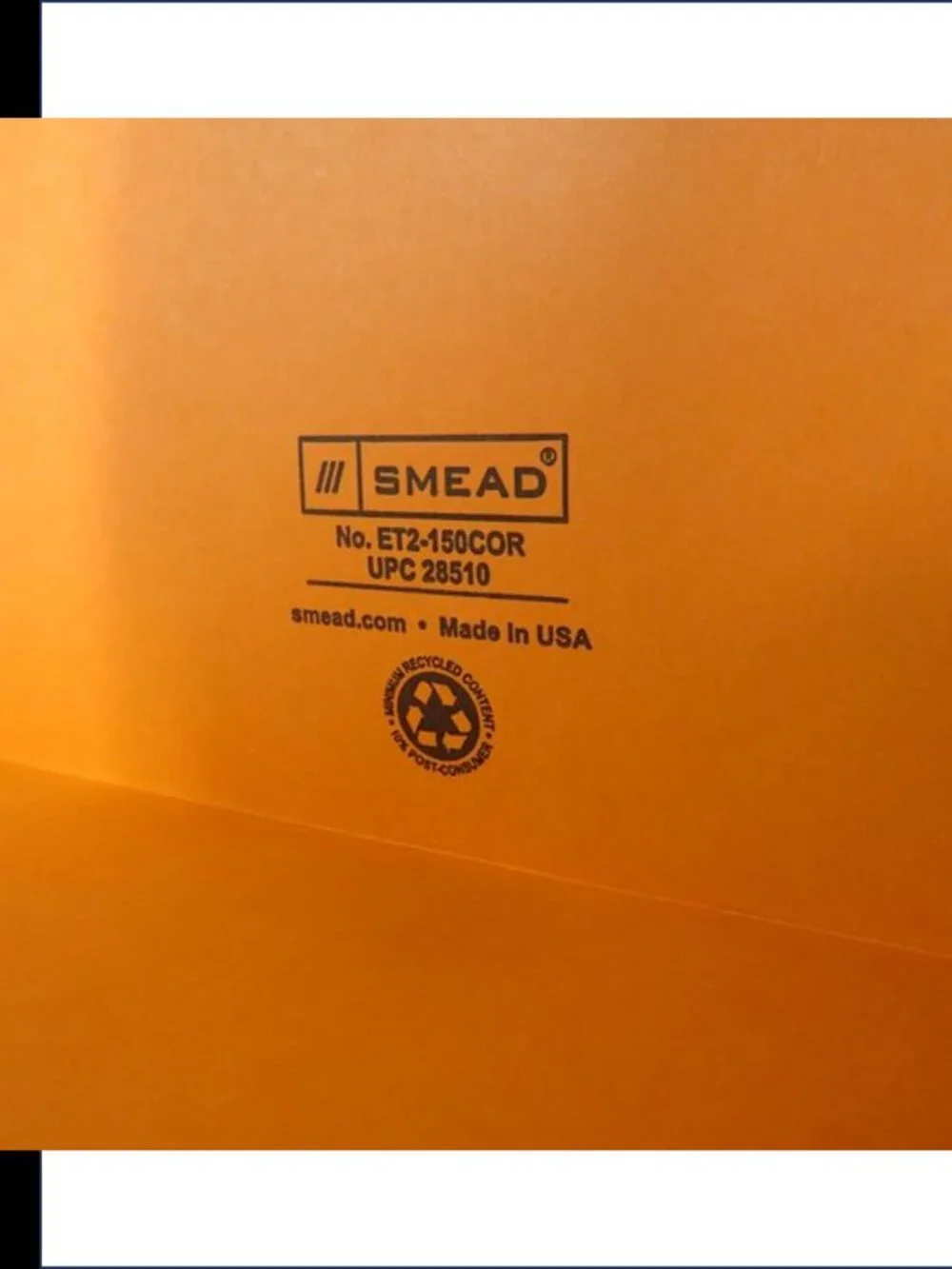 Smead 50 orange
